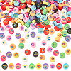 CHGCRAFT 300Pcs 10 Colors Handmade Polymer Clay Beads CLAY-CA0001-22-1