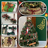 Red and Green Checkered Christmas Polycotton Ribbon OCOR-PH0005-70-5