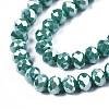 Electroplate Glass Beads Strands LS-EGLA-A034-P8mm-A09-4