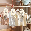 Wood Baby Closet Size Dividers AJEW-WH0352-013-6