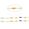 Handmade Brass Heart Link Chains CHC-M024-27G-2