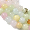 Natural Colorful Green Jade Beads Strands G-G757-01-10mm-5