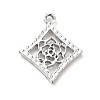 Alloy Rhinestone Pendants ALRI-C007-59P-3