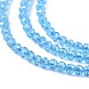 Glass Beads Strands LS-G-K185-16F-3