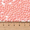 6/0 Opaque Baking Paint Glass Seed Beads SEED-M012-02A-35-4