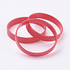 Silicone Wristbands Bracelets LS-BJEW-J176-A-16-1