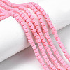 Handmade Polymer Clay Beads Strands X-CLAY-N008-061-08-5