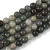 Natural Green Rutilated Quartz Beads Strands G-P325-03-6mm-2
