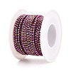 Iron Rhinestone Cup Chains CH-N005-05F-2