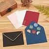 CRASPIRE 50 Pcs 5 Colors Paper Envelope DIY-CP0004-57-5