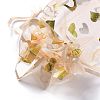 Organza Drawstring Jewelry Pouches OP-I001-B09-2