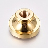 Brass Blank Stamp Head DIY-WH0148-09B-2