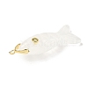 Natural Quartz Crystal Carved Pendants X-G-P599-07G-02-2