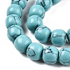 Synthetic Turquoise Beads Strands TURQ-T004-03-3