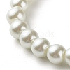 Flower Beads Stretch Bracelet for Children BJEW-JB07188-7