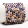 Natural Colorful Fluorite Beads Strands G-C261-A01-4mm-2