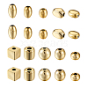 100Pcs 10 Style UV Plating Acrylic European Beads PACR-FW0001-01-1