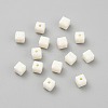 Opaque Acrylic Beads MACR-WH20001-13K-1
