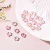 20Pcs Spray Painted Glass Beads GLAA-YW0001-13-6