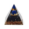 Orgonite Pyramid Resin Energy Generators DJEW-D013-02A-1