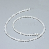 Natural White Agate Beads Strands G-D0005-27-4mm-2