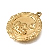 304 Stainless Steel Pendants SA-CBAF4B0-02G-03-2