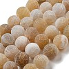 Natural Weathered Agate Beads Strands G-P538-A01-03-1
