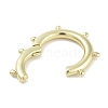 Brass Spring Gate Rings KK-M293-51G-2