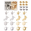 Yilisi 304 Stainless Steel Stud Earring Findings STAS-YS0001-08-9