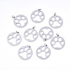 Non-Tarnish 304 Stainless Steel Pendants LS-STAS-S116-043P-1