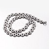 Electroplate Non-magnetic Synthetic Hematite Beads Strands G-F300-03B-F01-2