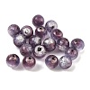 Handmade Silver Foil Glass Beads LAMP-A001-G02-10MM-1-1