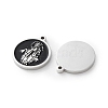 304 Stainless Steel Enamel Charms STAS-M102-19P-03-2