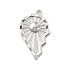 Brass Micro Pave Cubic Zirconia Pendants KK-L228-25A-P-1