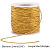 Jewelry Braided Thread Metallic Cords MCOR-PH0001-01A-WH-2