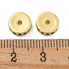 Rack Plating Brass Micro Pave Cubic Zirconia Beads KK-U030-28G-11-2