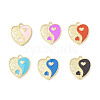 Alloy Enamel Pendants ENAM-G212-05G-1