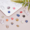 SUNNYCLUE 90Pcs 6 Style Resin Cabochons CRES-SC0001-80-4