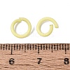 Spray Painted Iron Open Jump Rings IFIN-T017-04B-26-2