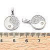 Brass Micro Pave Cubic Zirconia Charms KK-L222-015P-3