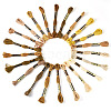 22 Bundles 22 Colors Autumn Themed Polyester Embroidery Floss OCOR-TA0002-80-1