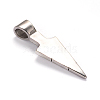 Triangle Pendulum 304 Stainless Big Steel Pendants STAS-L172-03-4