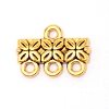 Tibetan Style Zinc Alloy Chandelier Components Links PALLOY-WH0088-15AG-1