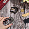 2Pcs 2 Colors Tibetan Style Alloy Center Bar Buckles FIND-CL0001-53-3
