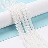 Electroplate Glass Beads Strands LS-EGLA-A034-J4mm-L08-5