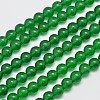 Natural & Dyed Malaysia Jade Bead Strands X-G-A146-8mm-A06-3