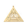 Brass Pendants KK-G423-19G-1