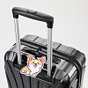 Dog PVC Luggage Tag AJEW-WH0528-14-5