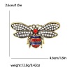 Alloy Rhinestone Brooch PW-WG59D90-01-3