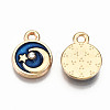 Alloy Enamel Charms ENAM-S126-008-RS-3